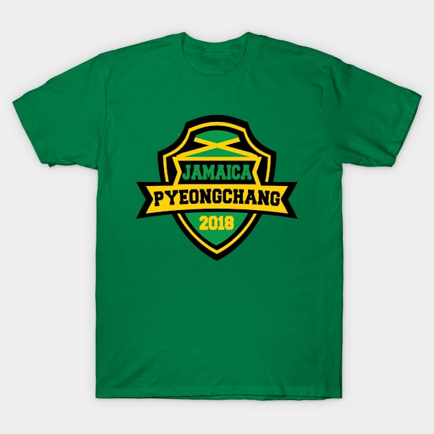 Team Jamaica Pyeongchang 2018 T-Shirt by OffesniveLine